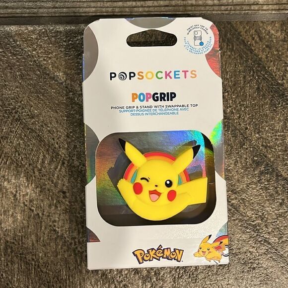 NWT Popsockets Pokémon & Pokemon Corduroy Bear plush bundle. - Picture 6 of 7
